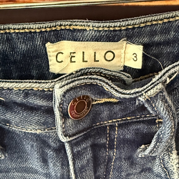 Cello Dark Blue Flare Jeans - Picture 2 of 8
